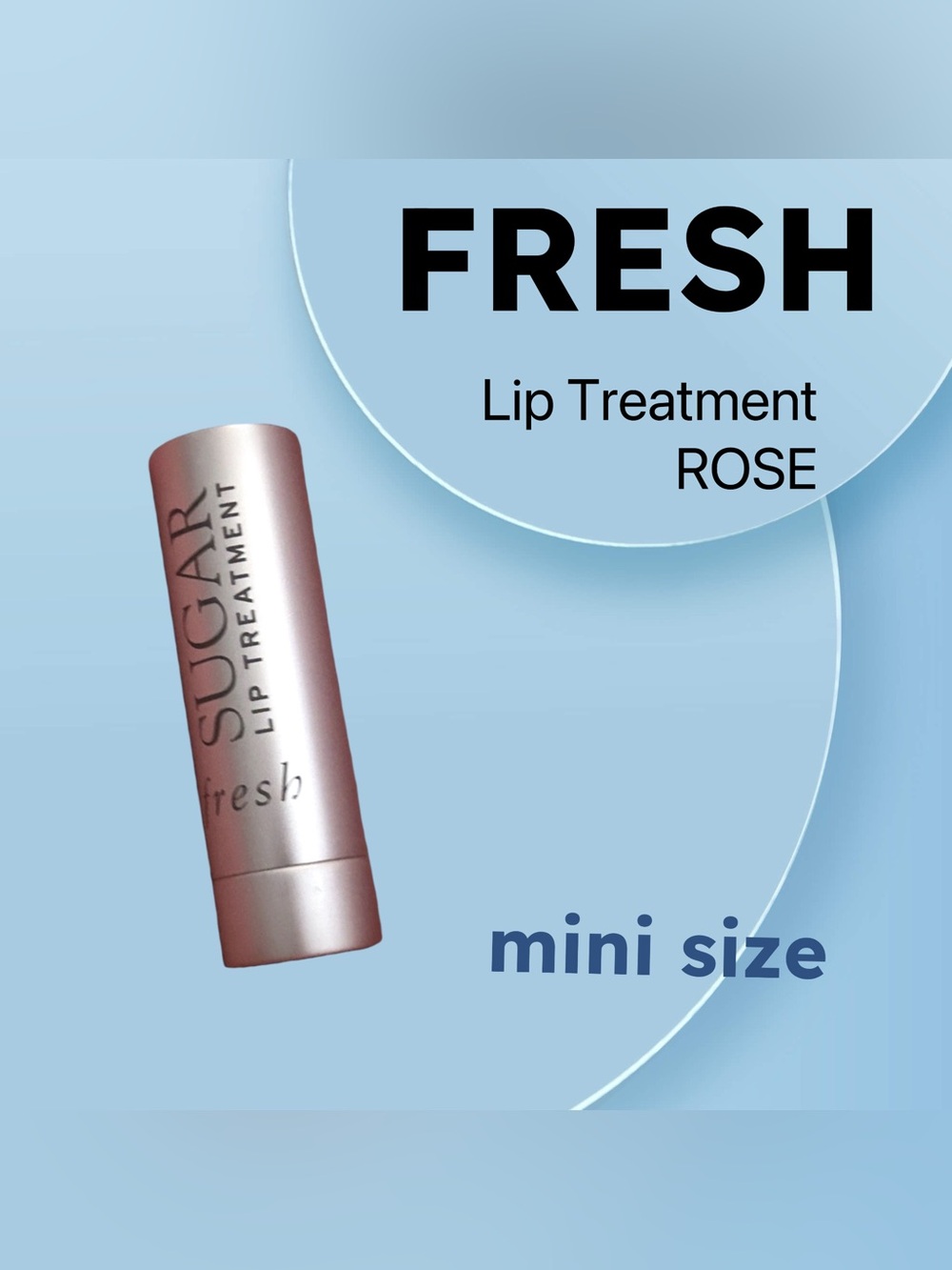 🇺🇸🆕NWOB FRESH |MINI| Bestseller Sugar ROSE Lip Balm Hydrating Treatment